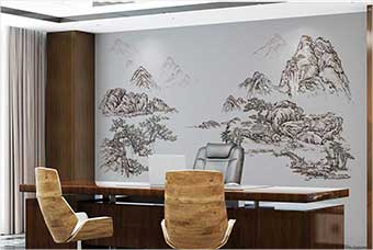 临高森佰汇航空纤维墙咔（山水之间）