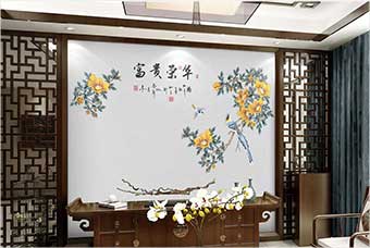 临高森佰汇航空纤维墙咔（富贵荣华）